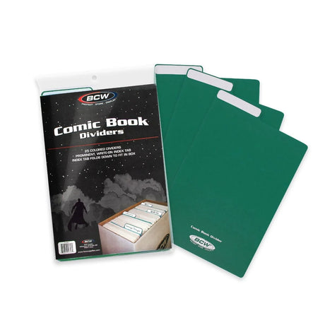 BCW Comic Book Dividers (Pack of 25 individuals)