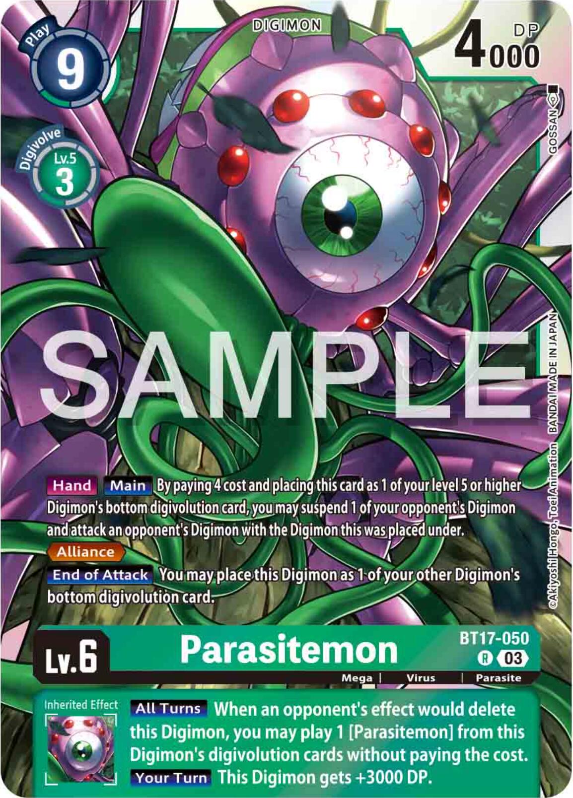 Parasitemon [BT17-050] [Infernal Ascension]