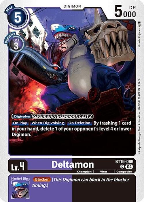 Deltamon [BT19-069] [Release Special Booster Ver.2.0]