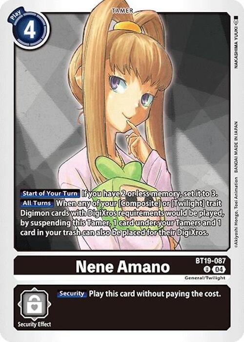 Nene Amano [BT19-087] [Release Special Booster Ver.2.0]