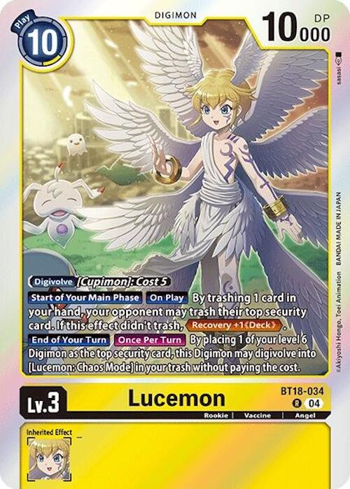 Lucemon [BT18-034] [Release Special Booster Ver.2.0]