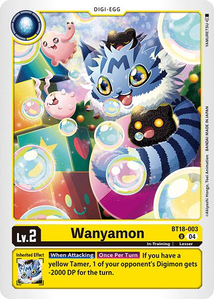 Wanyamon [BT18-003] [Release Special Booster Ver.2.0]