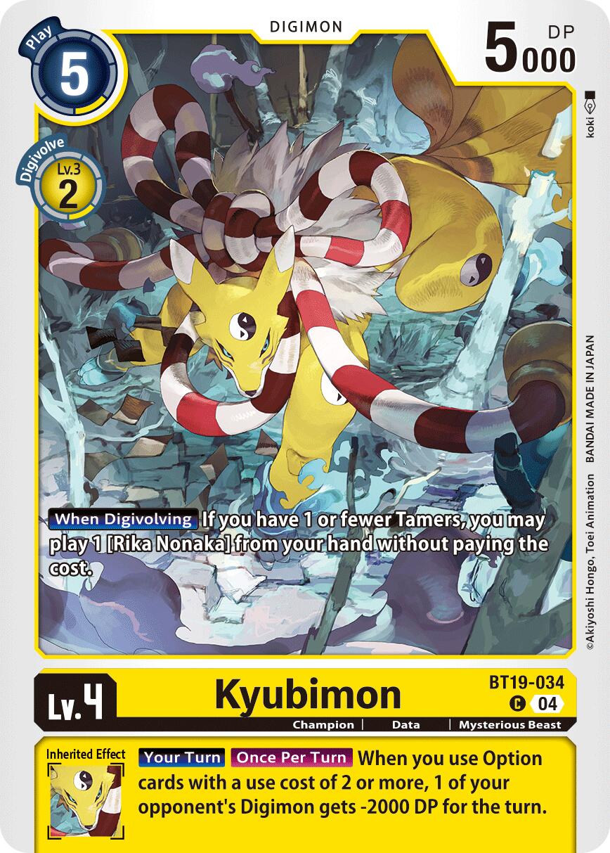 Kyubimon [BT19-034] [Release Special Booster Ver.2.5]