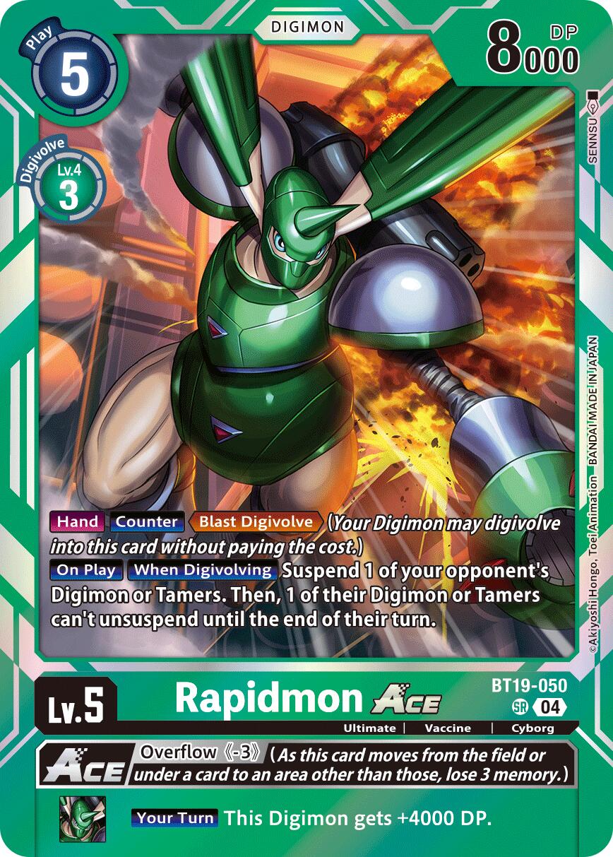 Rapidmon ACE [BT19-050] [Release Special Booster Ver.2.5]