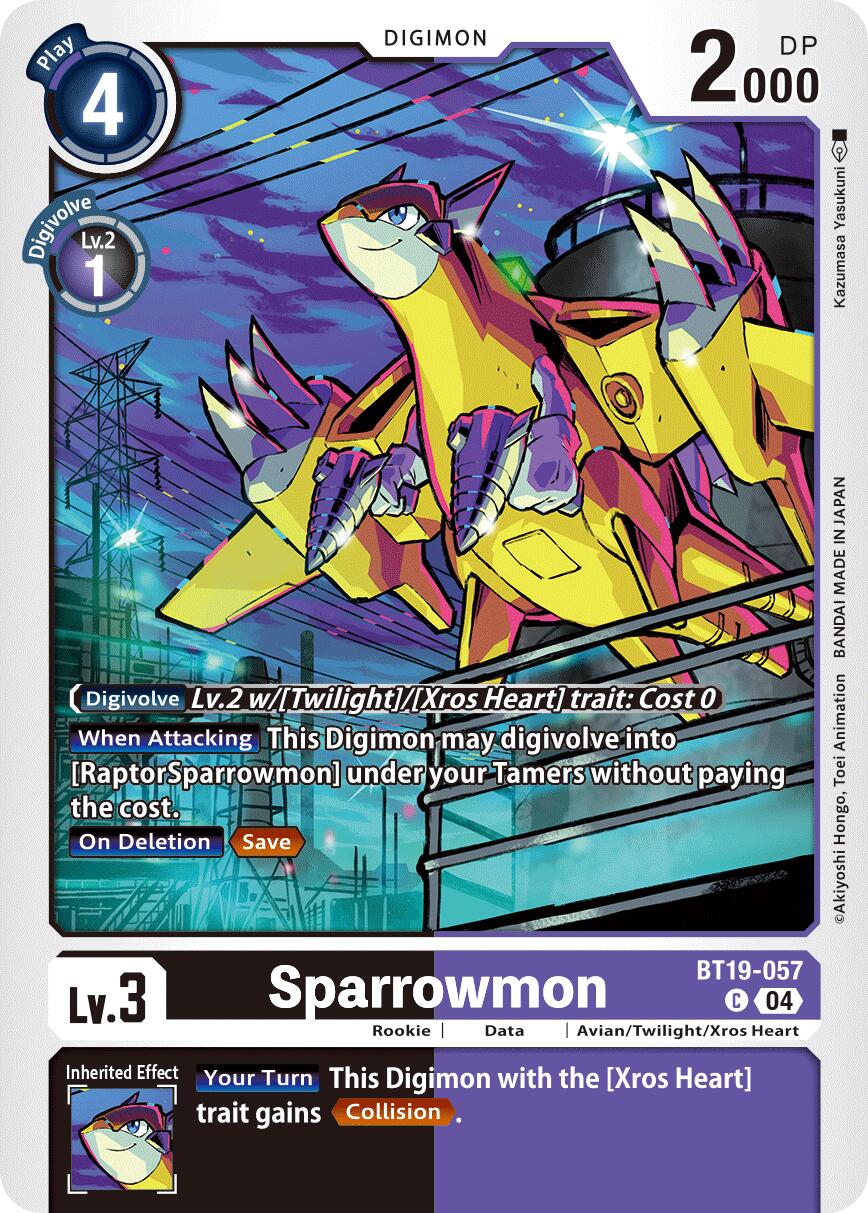 Sparrowmon [BT19-057] [Release Special Booster Ver.2.5]