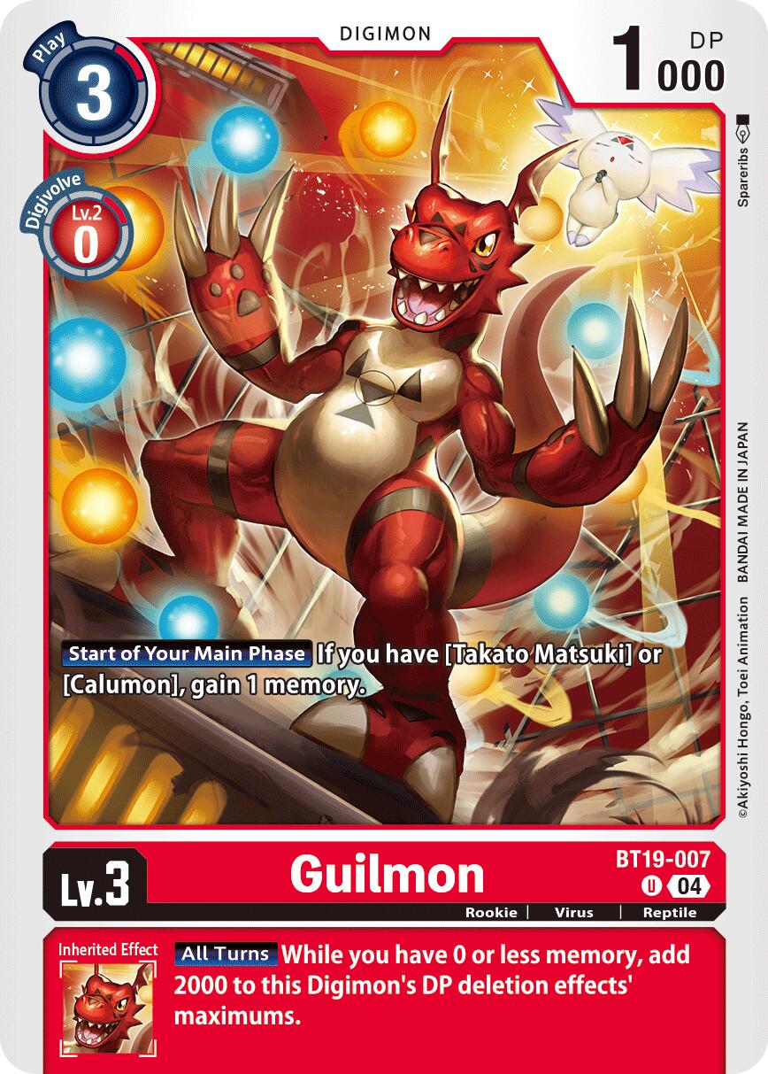 Guilmon [BT19-007] [Release Special Booster Ver.2.5]