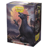 Dragon Shield - 100ct - Brushed Art Sleeves - Standard Size