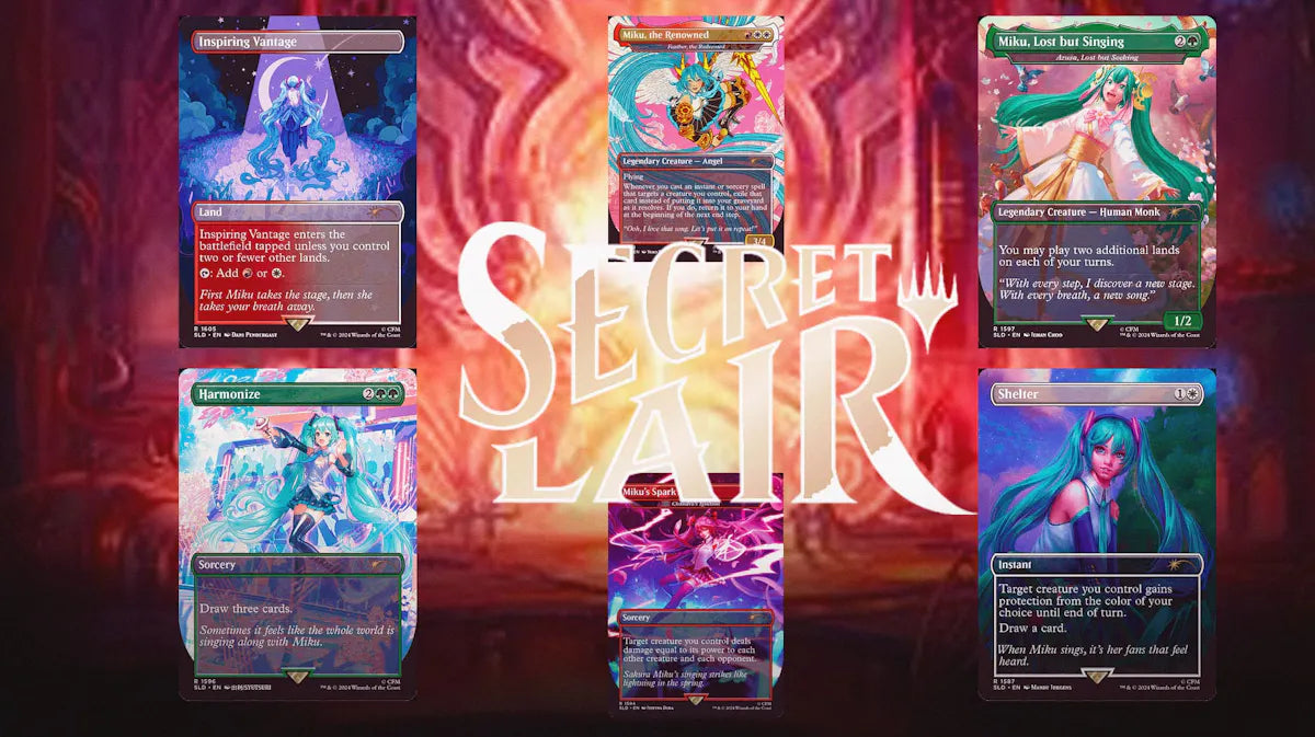 Secret Lair x Hatsune Miku: Sakura Superstar