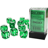 Chessex Dice: Set of 12 16mm d6