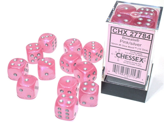 Chessex Dice: Set of 12 16mm d6