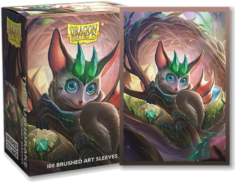 Dragon Shield - 100ct - Brushed Art Sleeves - Standard Size