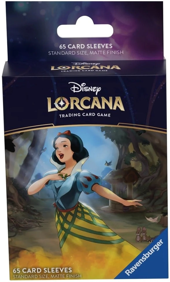 Lorcana Card Sleeves (Snow White / 65-Pack)