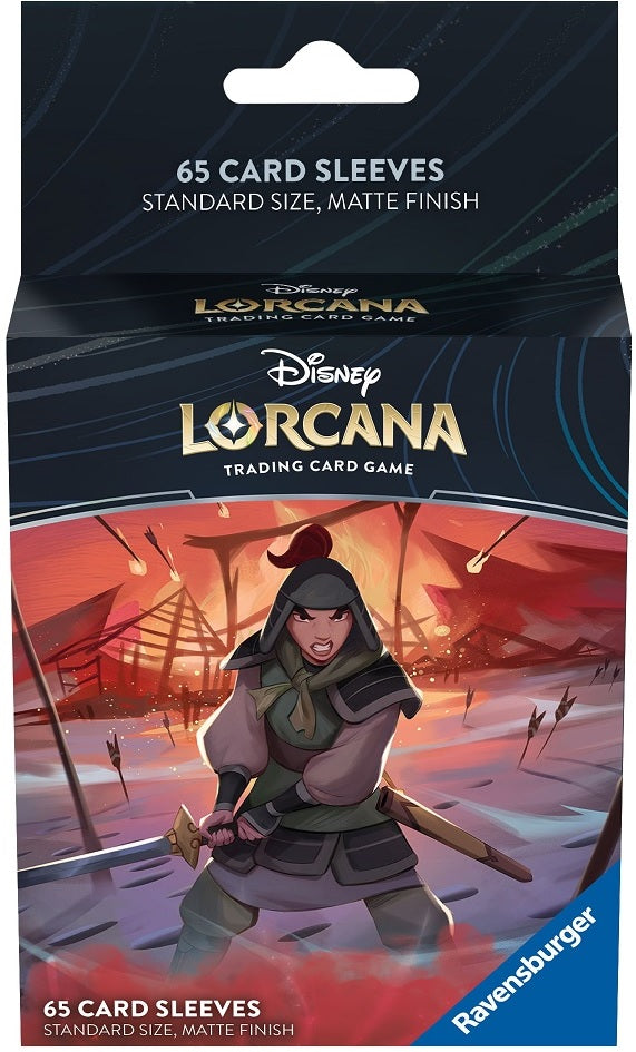 Lorcana Card Sleeves (Mulan / 65-Pack)