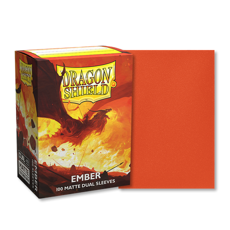 Dragon Shield - 100ct - Matte Dual Sleeves - Standard Size