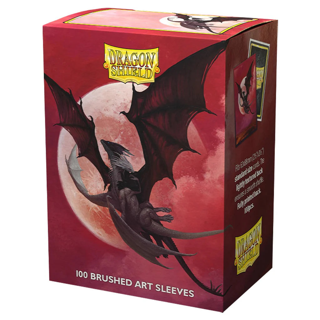 Dragon Shield - 100ct - Brushed Art Sleeves - Standard Size