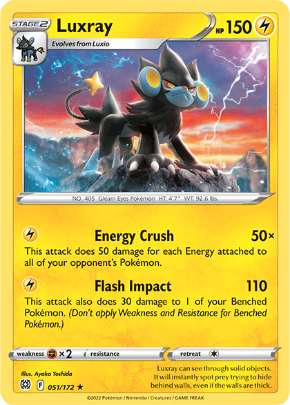 Luxray (051/172) [Sword & Shield: Brilliant Stars]