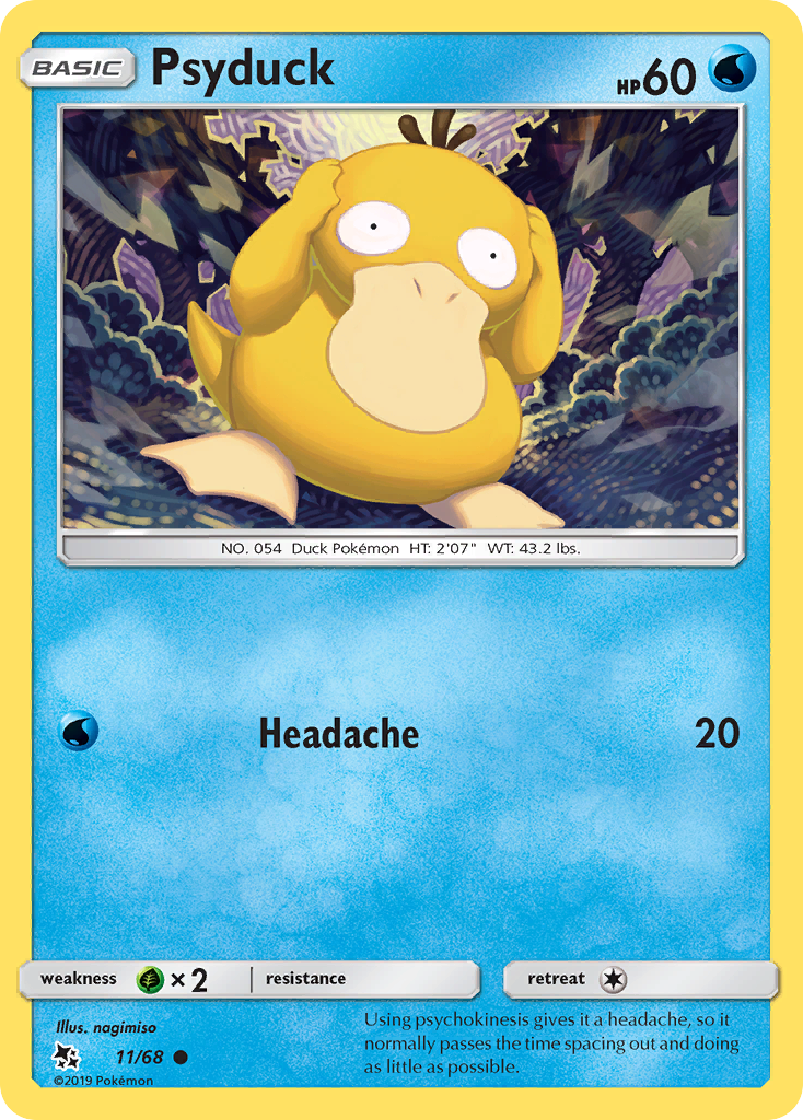 Psyduck (11/68) [Sun & Moon: Hidden Fates]