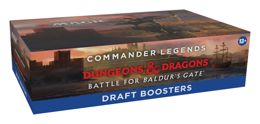 Commander Legends: Battle for Baldur's Gate - Draft Booster Display