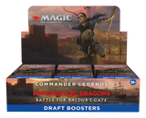 Commander Legends: Battle for Baldur's Gate - Draft Booster Display