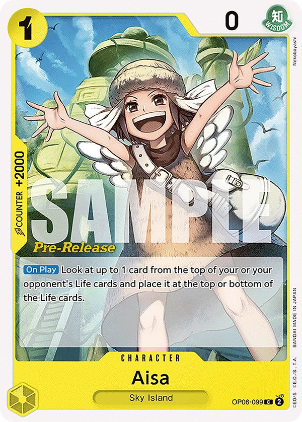 Aisa [Wings of the Captain Pre-Release Cards] op06-099